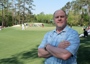 David M. Dale, ASGCA, says seeing one of his Chinese projects get trees planted on the greens by the government gives him a "sick" feeling. Photo by Seth Jones