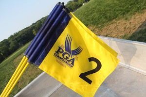 Flags for the tournament.