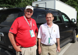 Merion Superintendent Matt Shaffer with his longtime friend and colleague Richard Bator.