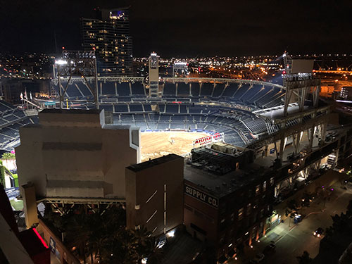 view from the Corteva party. Photo: Golfdom staff