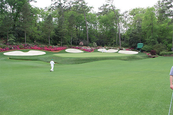 My great-grandma Jo used to watch the Masters every year just to see how beautiful the course was. Photo: Seth Jones