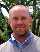 Drew Barnett, superintendent at Knollwood Club