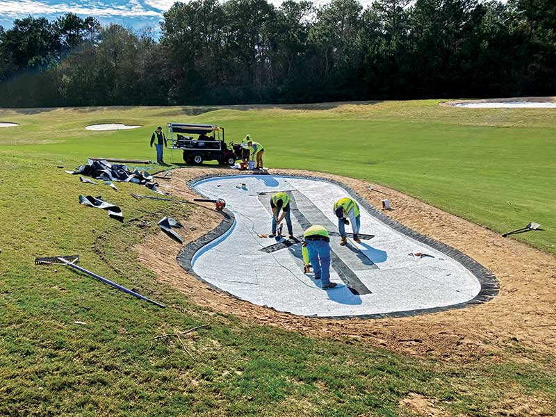 ZLine was installed at Tour 18 Golf Course in Humble, Texas, another CBONS-owned course. (Photo: Reid Scholes)