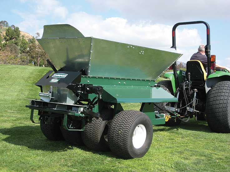 Turfco CR-8 topdresser. (Photo: Turfco)