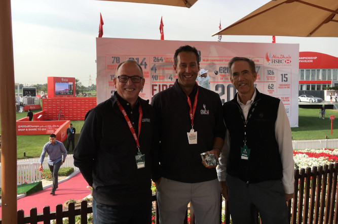 Robin Evans (left), Clinton Southorn (middle) and Mark Chapleski (right) (Photo: Troon)