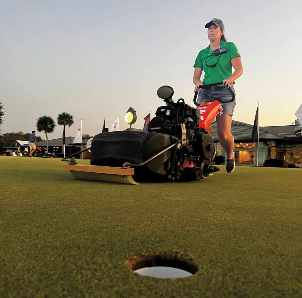 Alexandra Hills understands the responsibility that comes with her title at Bay Hill Club, host of the Arnold Palmer Invitational. (Photo: Alexandra Hills)