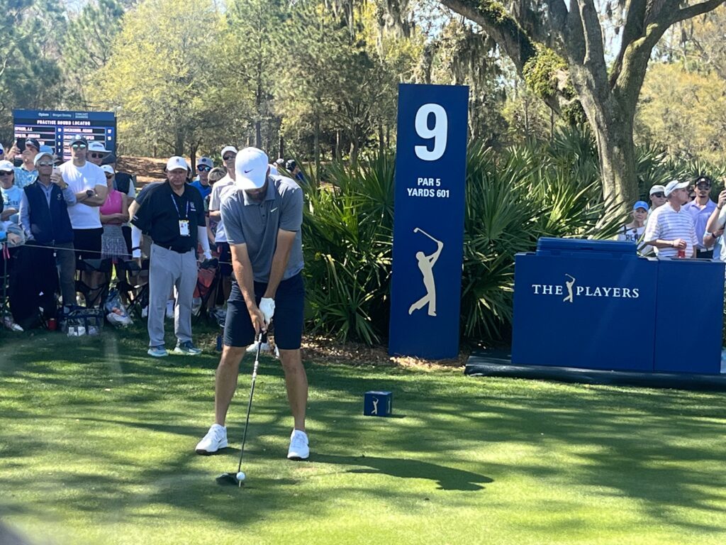 Photo: Scheffler at the 2025 Players Championship