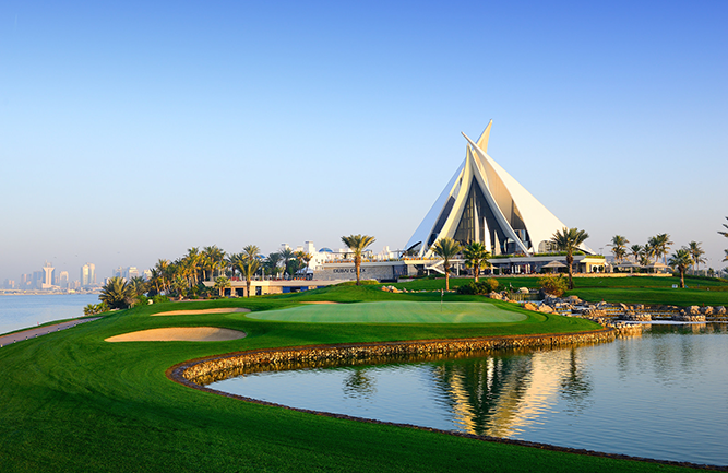 18th Hole (Photo: Dubai Creek Golf & Yacht Club)