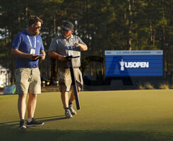 The USGA Green Section making final preperations at the 2024 U.S. Open at Pinehurst (Photo: USGA)