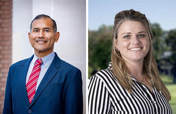 Frank Santiago (left) and Lorabeth Catterson (right) (Photo: Syngenta)
